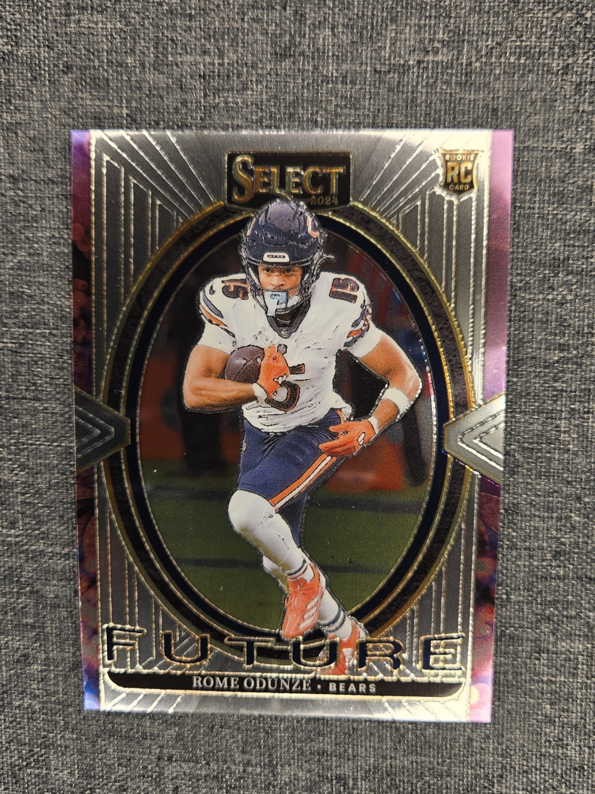 2024 Panini Select - Turbocharged Rome Odunze #22 (RC)