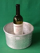 VECCHIA FORMA PER FORMAGGIO RICOTTIERA RICOTTA FUSCELLA ALLUMINIO VINTAGE. DF98