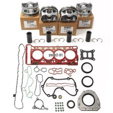 Engine Pistons Rings Set Std 23mm Gasket Kit Fit For 2.0t Audi A4 A5 Vw Golf