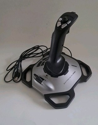 Logitech Extreme 3D Pro X3D Wingman Attack USB Joystick for Flight Simulator