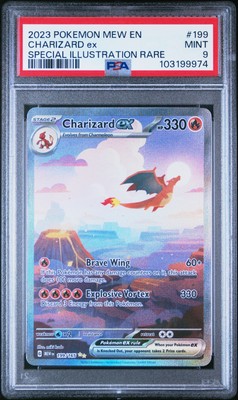 2023 Pokemon Mew En-151 #199 Charizard Ex Special Illustration