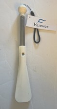 Fanwer Shoe Horn 36.2 Shoe Long Handle Foldable Travel White