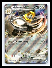 💥 Melmetal ex 105/142 Holo - Stellar Crown - Pokemon Card Rare