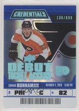 2019 Upper Deck Credentials Debut Ticket Access /699 Tier 2 Connor Bunnaman 0g67