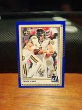 2025 Panini Donruss - Derek Carr #68 Press Proof Blue