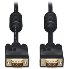 Tripp Lite by Eaton VGA High-Resolution RGB Coaxial Cable HD15 M/M 6 ft. 1.83