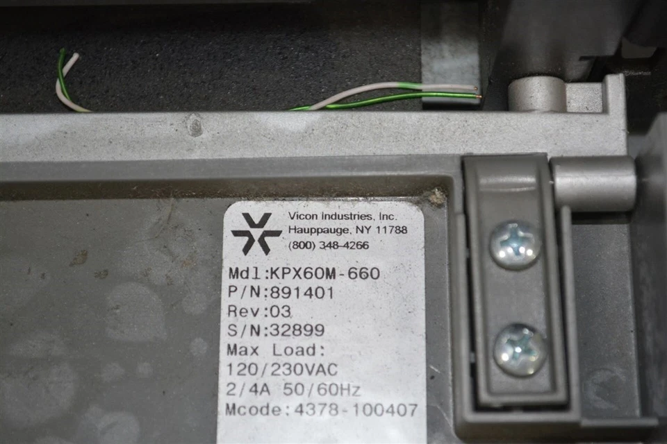 VICON KPX60M-660 891401 DVR Server INTEL CELERON 2.66GHz 512MB SEE NOTES - Image 2 of 4
