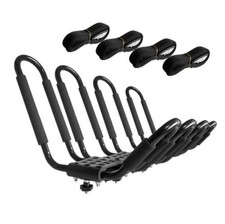 Kayak Roof Rack 2 Pairs J-bar Carrier Holder For Canoe Suv Cars Set Of 4