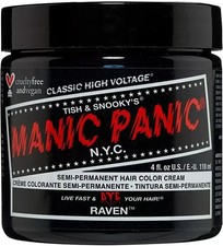 Manic Panic Raven Classic Creme Vegan Semi Permanent Hair Dye 118ml