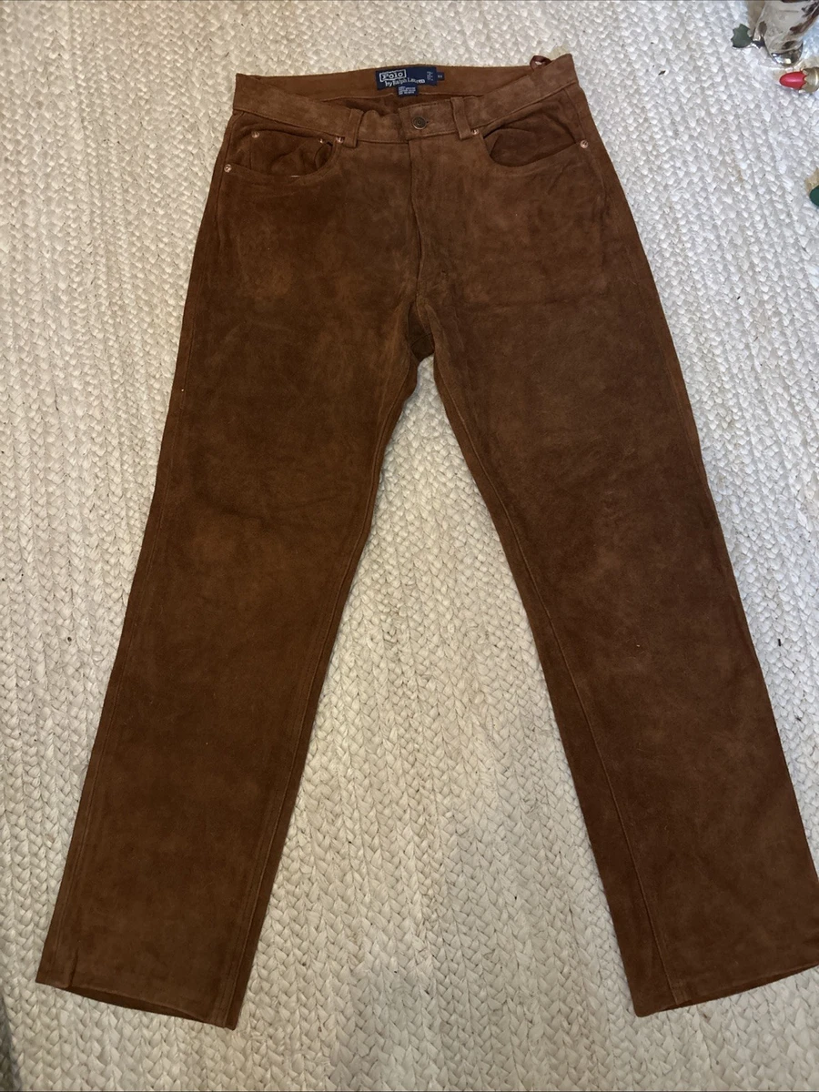 Polo Ralph Lauren Suede Pants for Men for sale | eBay