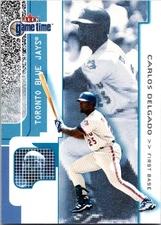 Carlos Delgado 2001 Fleer Game Time #70 Toronto Blue Jays