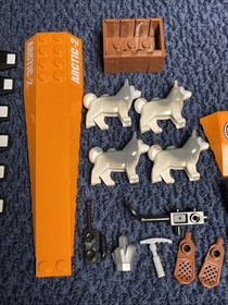 LEGO City 60034 Arctic Helicrane 100% Complete Good Shape