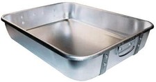 Winware Aluminum Roast Pan 18 Inch x 24 Inch x 4-1/2 Inch