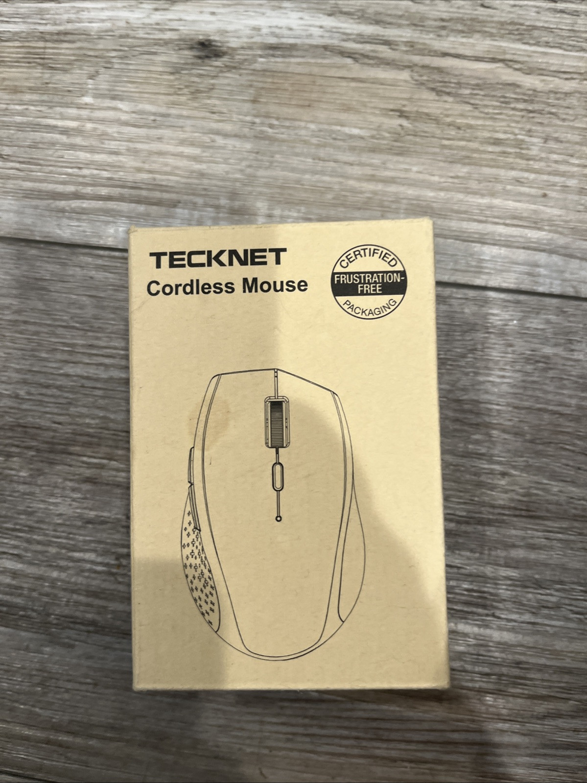 Tecknet Bluetooth Wireless Optical Computer Mouse Model BM308 Black