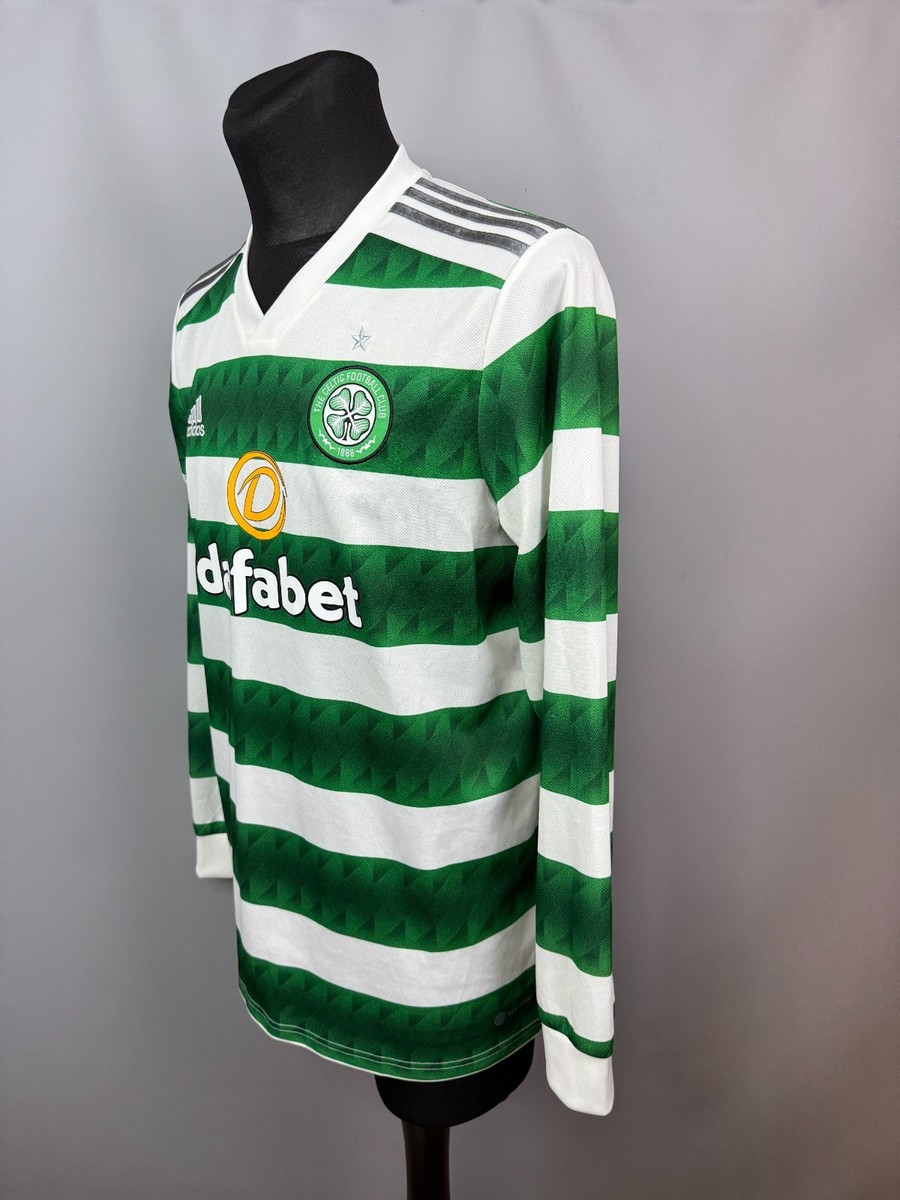 CELTIC 2022 2023 HOME SHIRT FOOTBALL SOCCER JERSEY ADIDAS HA5446