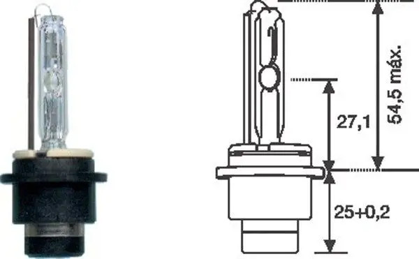 Fits MAGNETI MARELLI 002541100000 Bulb - Image 7