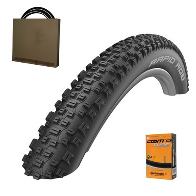 Schwalbe MTB Fahrrad Stollen Reifen Rapid Rob HS425 26'' 27,5'' 29'' m/o Schlauch