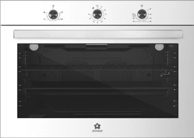 Forno Da Incasso STAYLUX 96 lt 90 cm Ventilato 4 Funzioni Bianco VETRO BIANCO - Bild 1 von 2