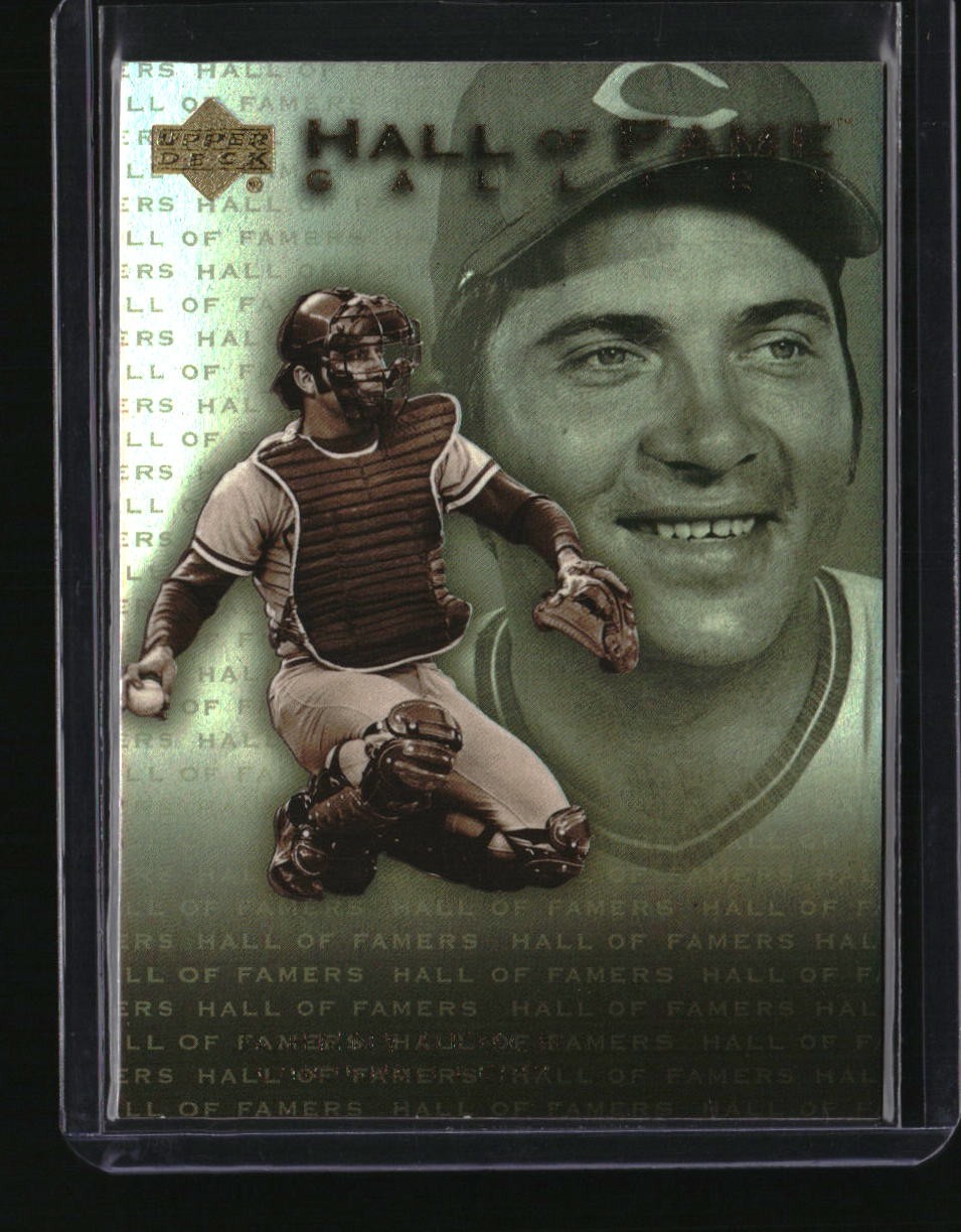 2001 Upper Deck Hall of Famers #G11 Johnny Bench Hall of Fame Gallery