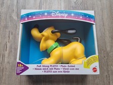 Mattel Disney Pull-Along Pluto 66080 Neu OVP 90er Musik Laufspielzeug Rarität