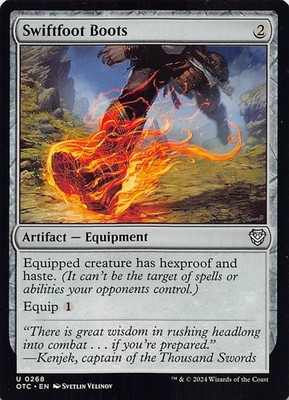 Swiftfoot Boots OTC 268 Normal English NM - MTG