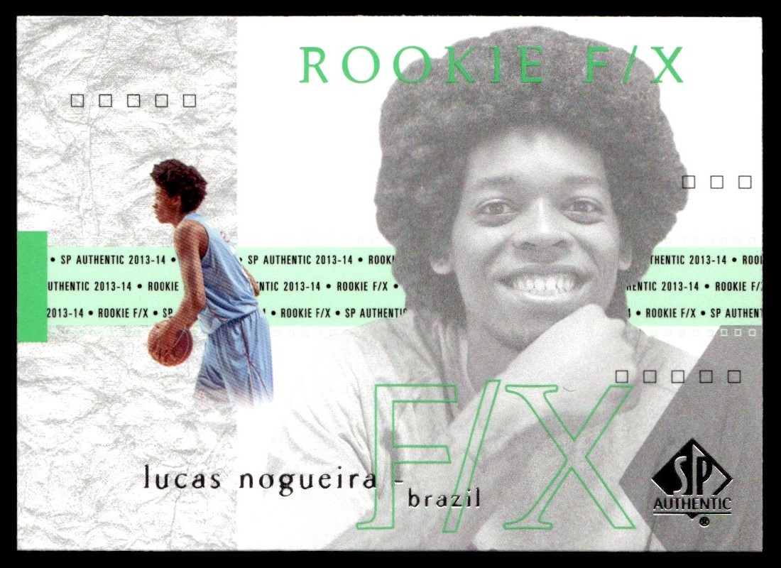 Lucas Nogueira #88 Basketball Cards 2013 SP Authentic trading card — raw and PSA graded price guide