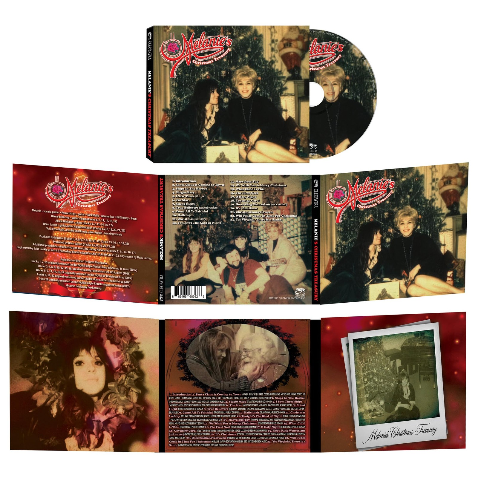 Melanie Melanie's Christmas Treasury CD NEW