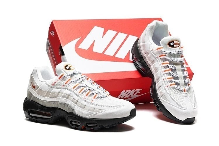 Nike Air Max 95 ホワイト/ネオン New Nike Air Max 95 OG Neon Retro White Men's Sneakers | eBay