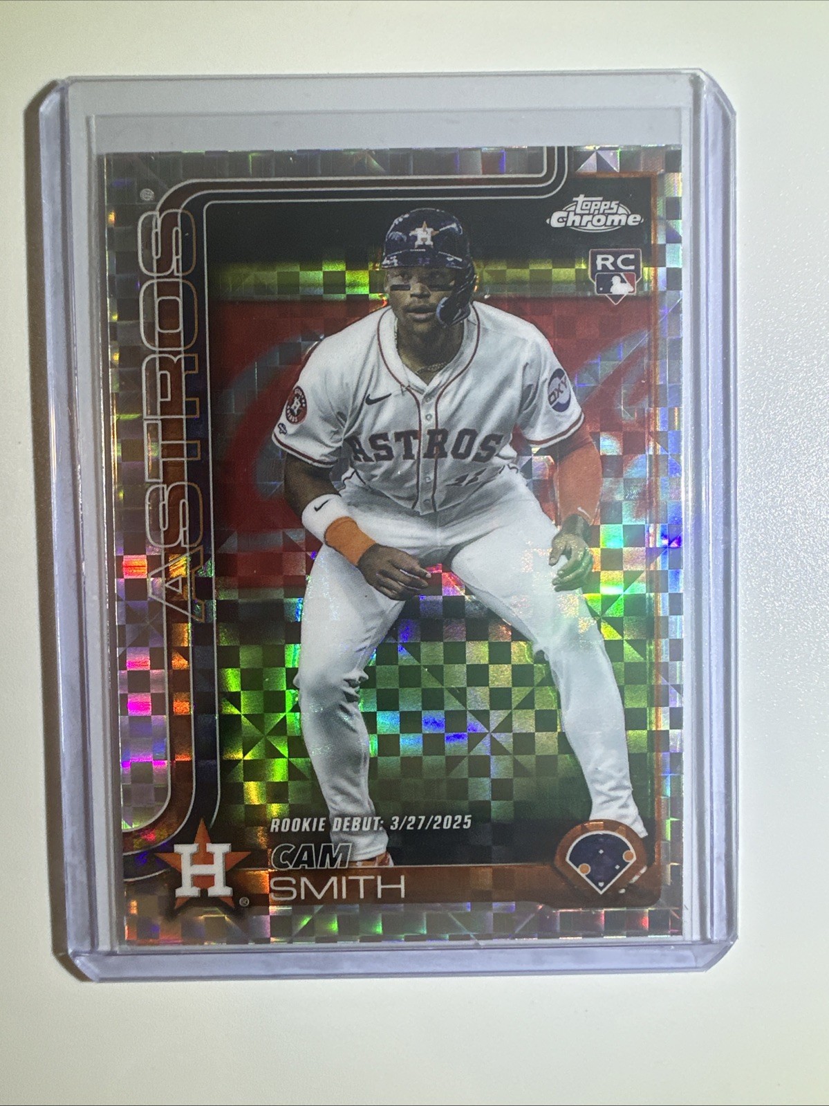 2025 Topps Chrome Update X-Fractor Cam Smith RC #USC19