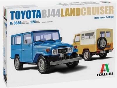Italeri 3630 Toyota BJ-44 Land Cruiser Soft- und Hardtopoptionen Maßstab 1:24