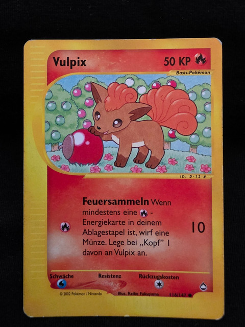 Vulpix #116 (Aquapolis (2003))
