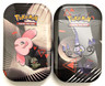 2 - Tins Pokemon TCG Scarlet & Violet Booster Black Bolt & White Flare Tin Packs
