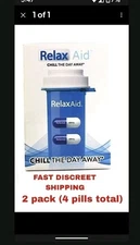 Relax Aid 600 mg per Capsule - 4 Capsules - Two Pack made by ADDALL XR