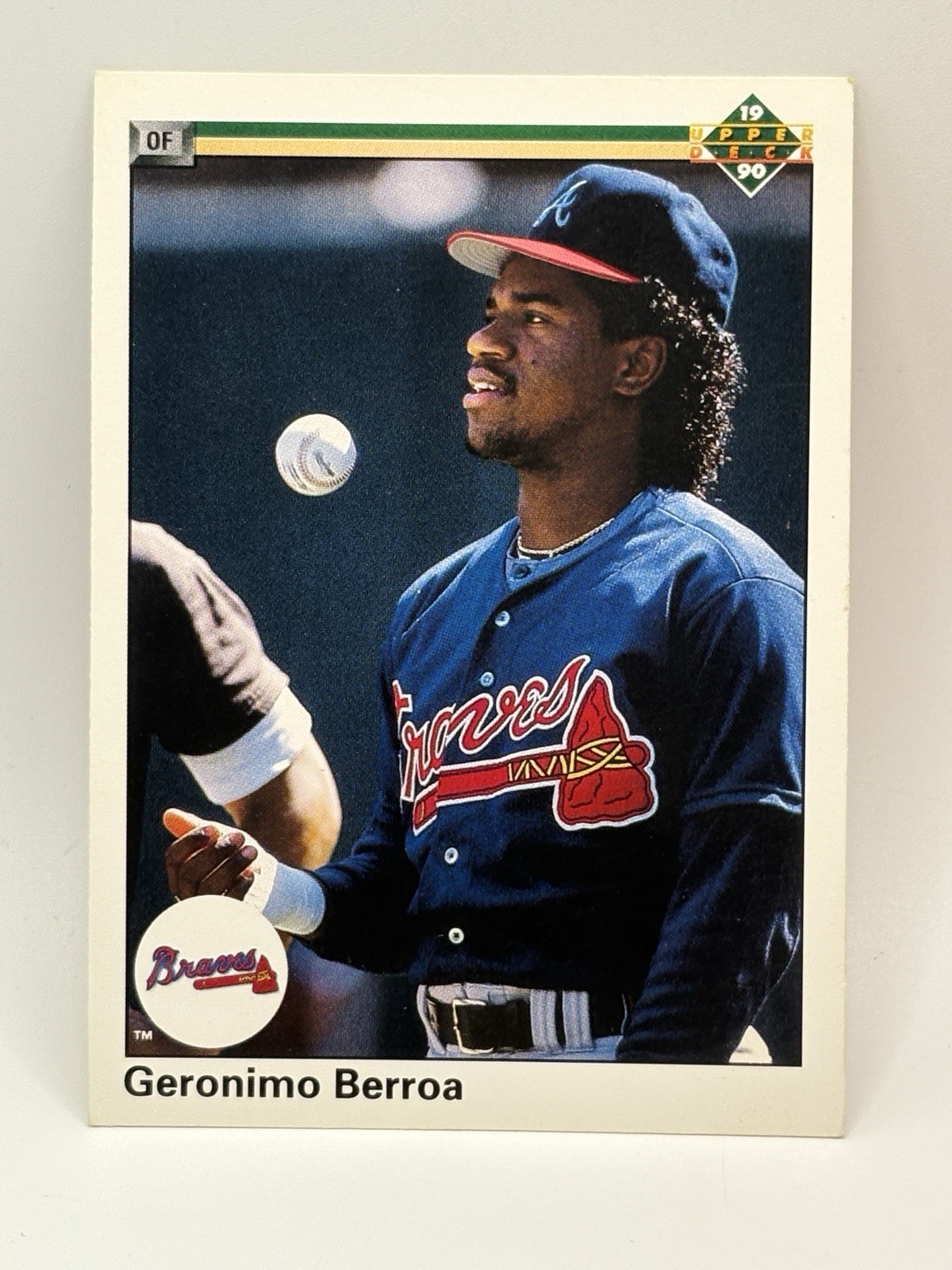 1990 Upper Deck Geronimo Berroa Atlanta Braves #531