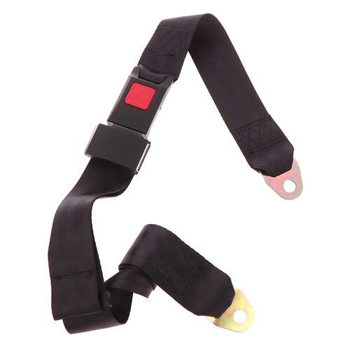 Car Auto Bus Seat Safety Belt Lap 2 Point Adjustable Retractable Univer GS - Picture 9 of 10