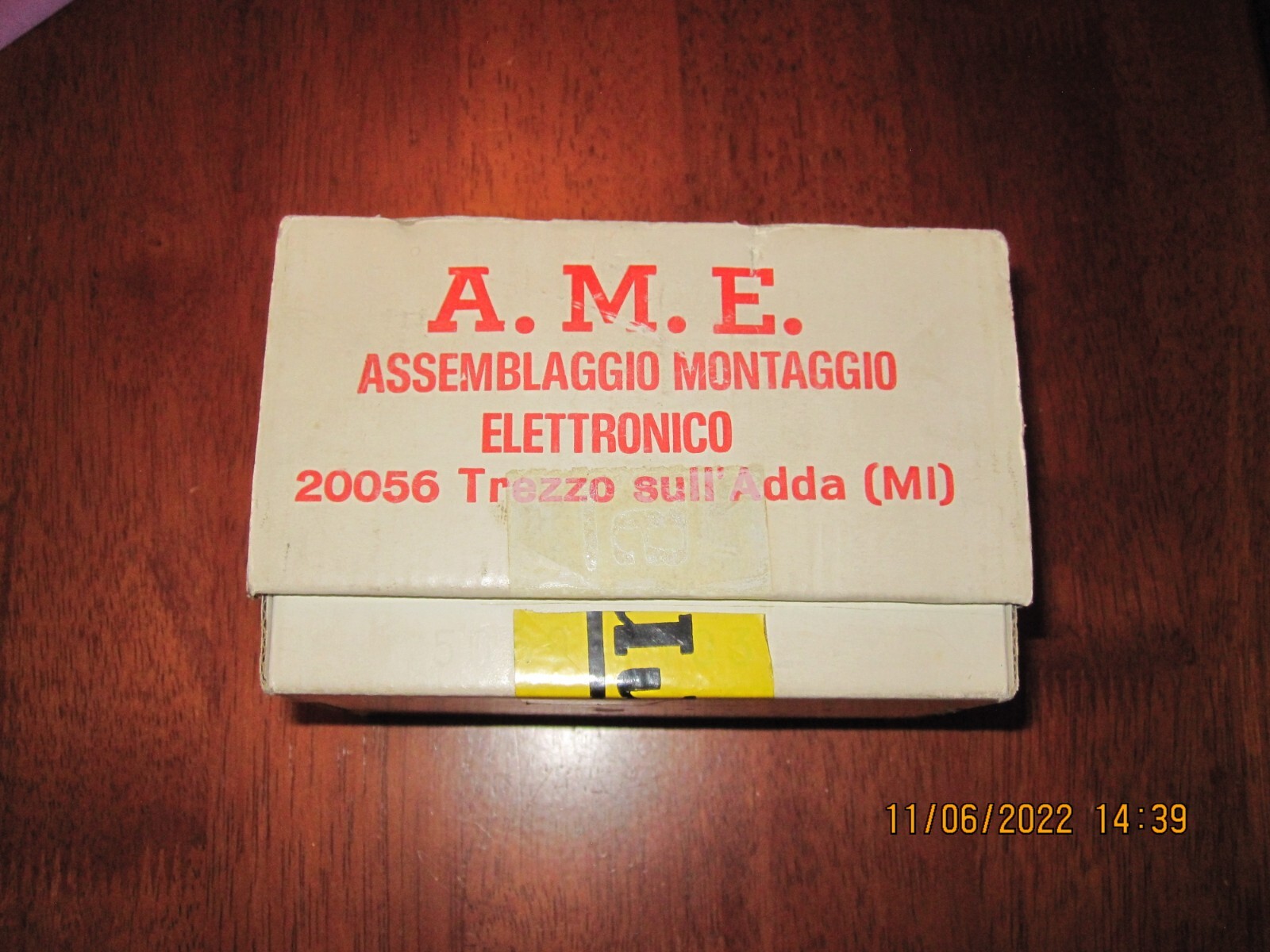 Original Storage Box for Ferrari 348 HVAC Unit