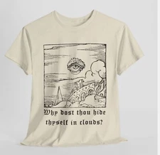 Why dost thou hide thyself in clouds, William Blake Shirt, Eye of God,Unisex tee