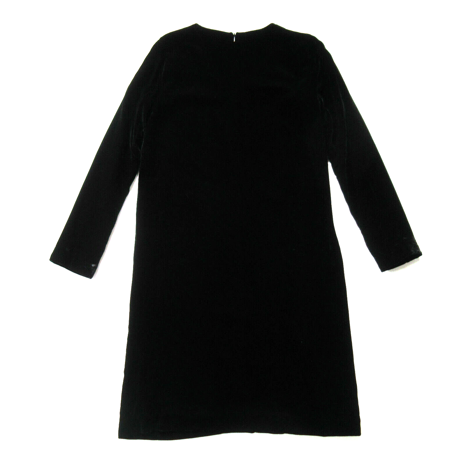 NWT J.Jill Velvet Shift in Black Long Sleeve Aline Dress XS 139 eBay