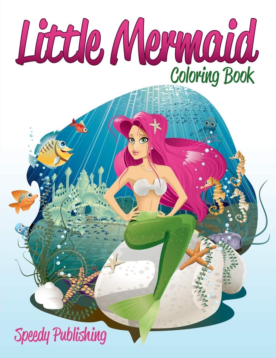 Thumbnail - Speedy Publishing Llc Little Mermaid Coloring Book (taschenbuch)