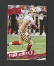 2017 Panini Prestige Football Vance McDonald #144 San Francisco 49ers