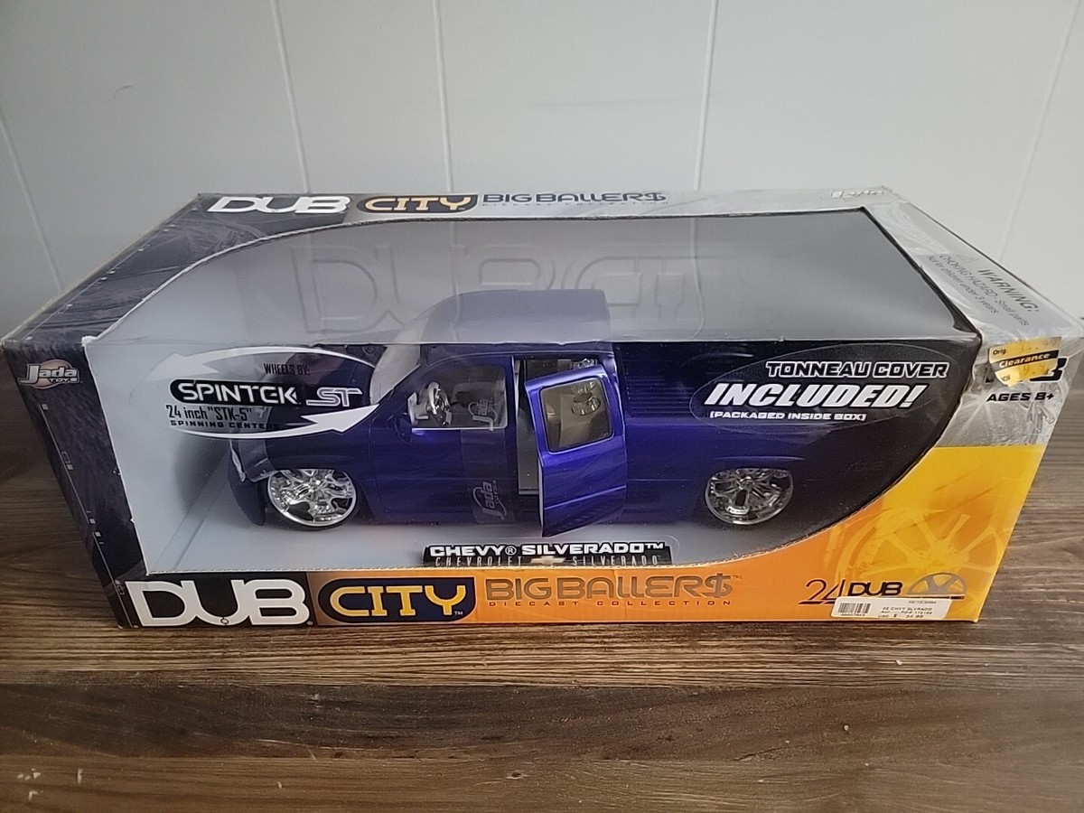 JadaTOYS DUB CITY CHEVY SILVERADO 1/18