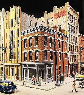 LUNDE STUDIOS HO SCALE MOORE BOOKS BUILDING KIT BN 32