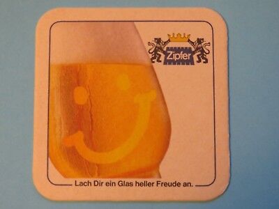 Beer Bar Coaster Brauerei Zipf Zipfer Urtypisch Bier Austria Smiley Glass Ebay