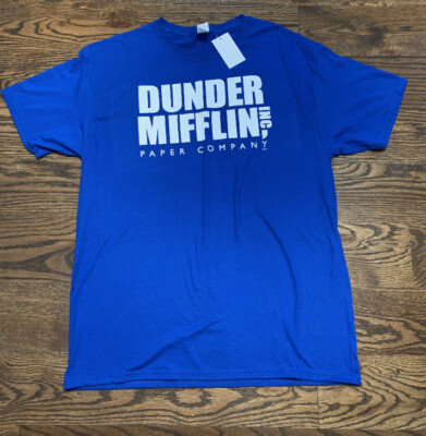 NEW Dunder Mifflin Paper Company Shirt, The office, Different sizes available!
