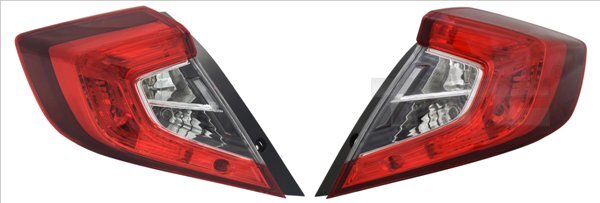 Right TYC 11-14599-06-9 Combination Rearlight for HONDA