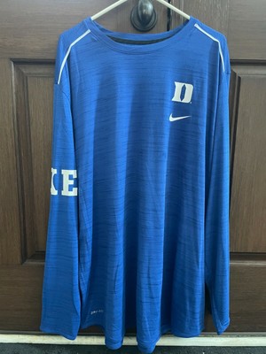 Nike Long-Sleeve Duke Blue Devils Dri 