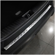 Ladekantenschutz passend für Hyundai Kona 2 SX2 Edelstahl Abkantung ab 07/2023-