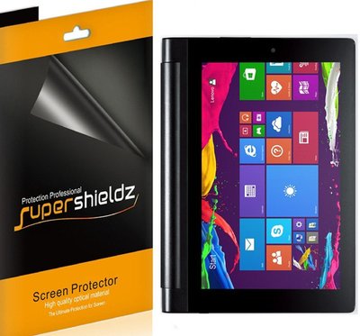 3X SuperShieldz Clear Screen Protector Shield for Lenovo Yoga Tablet 2 10''