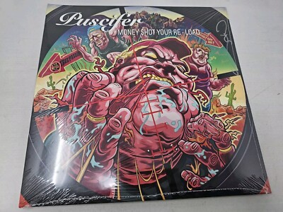 PUSCIFER- Money Shot Re-Load SIGNED by Maynard James Keenan 2 LP SEALED