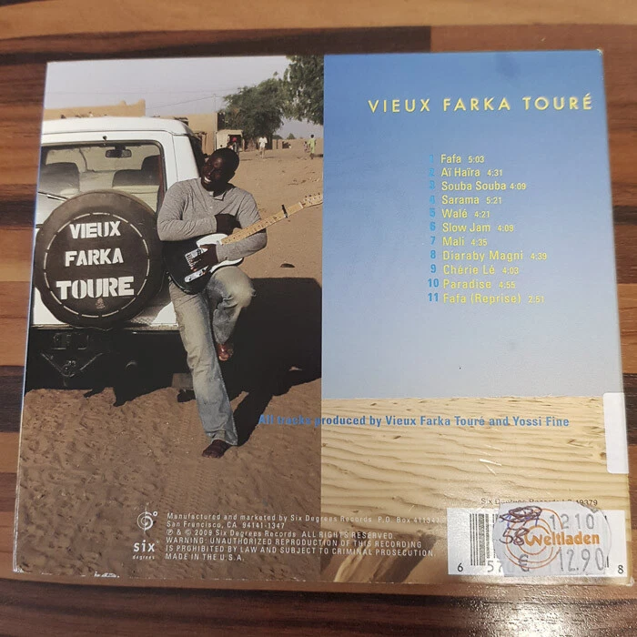 VIEUX FARKA TOURE: Fondo DIGI > EX/-(CD) - Bild 4 von 4